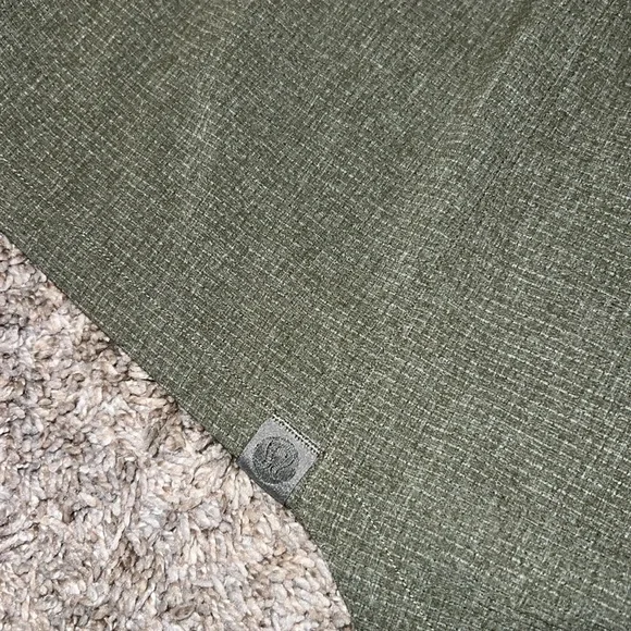 NWOT Lululemon Airing Easy Overshirt Heathered Medium Olive Size Large